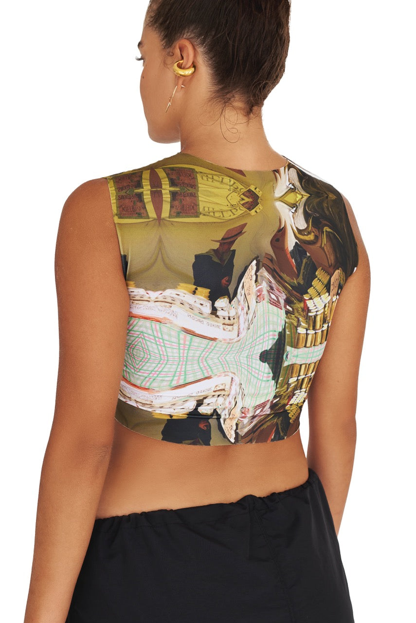 PICKLE CROP TOP