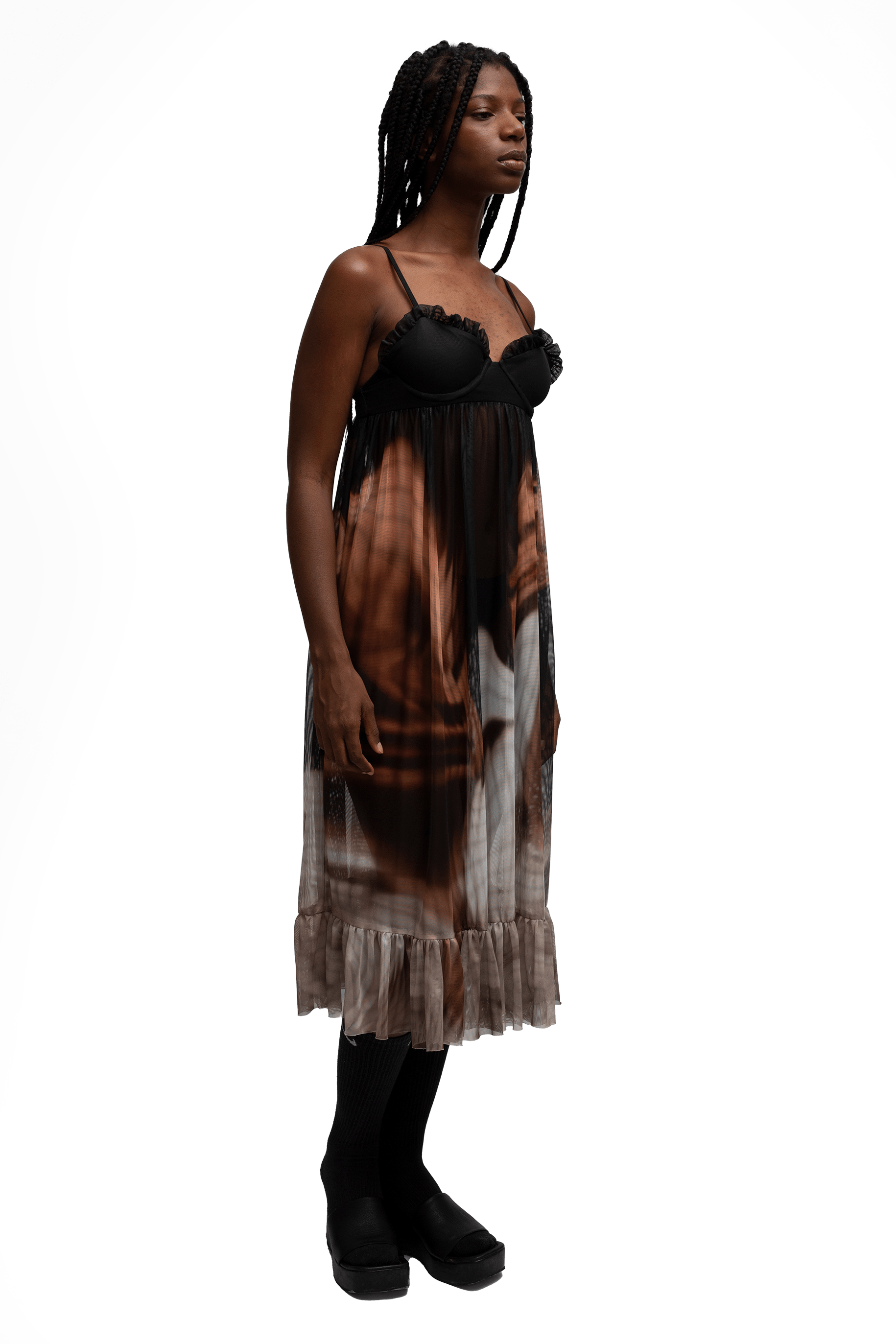 SENSE MIDI DRESS - moss studio