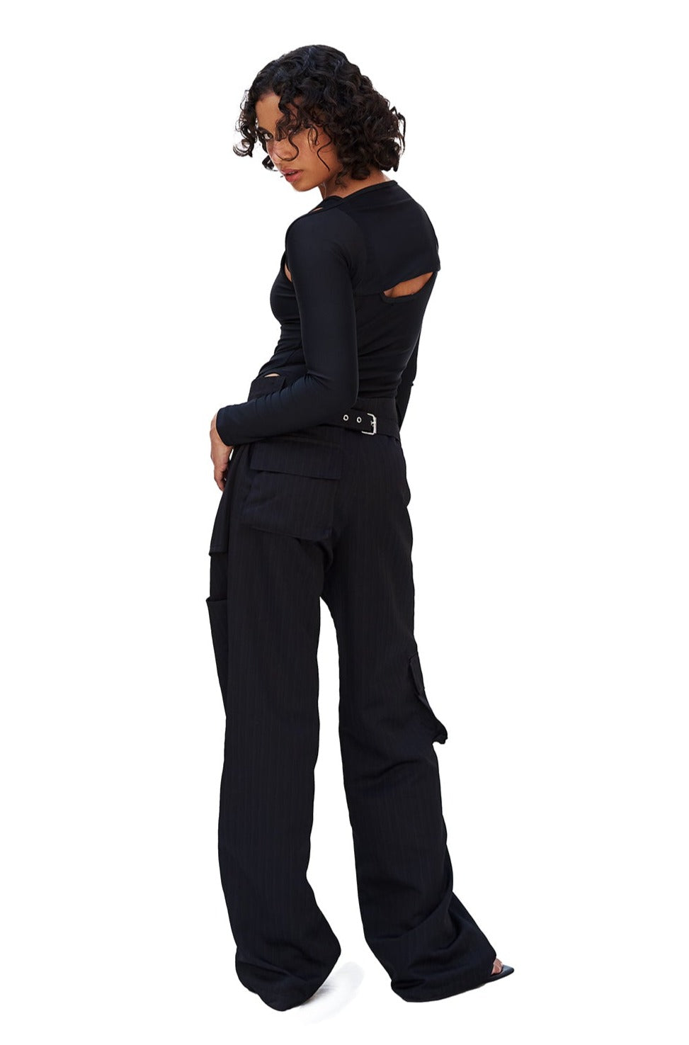 PANTALON TRAJE NEGRO
