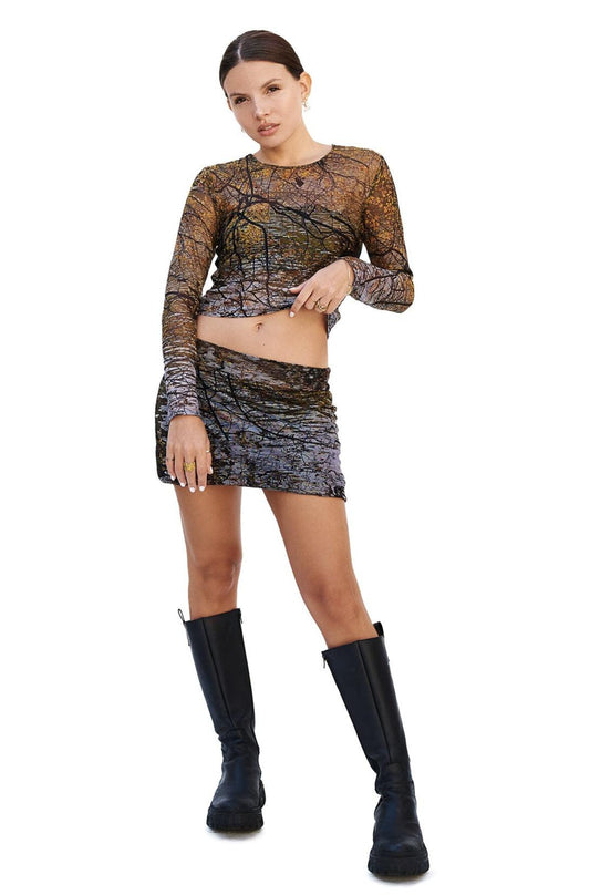 MESH CENTRAL TOP - moss studio