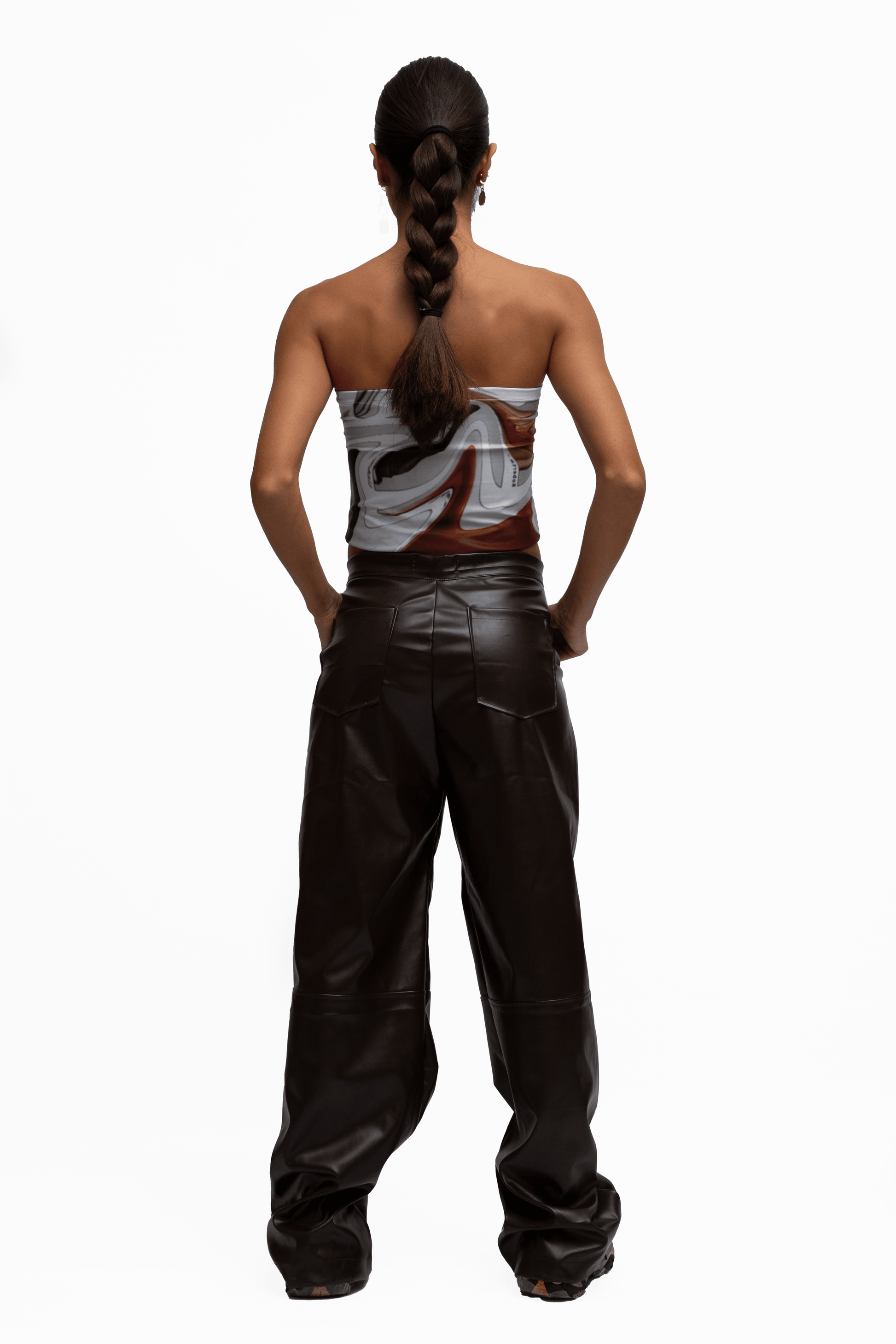 SUKI STRAPLESS TOP - moss studio