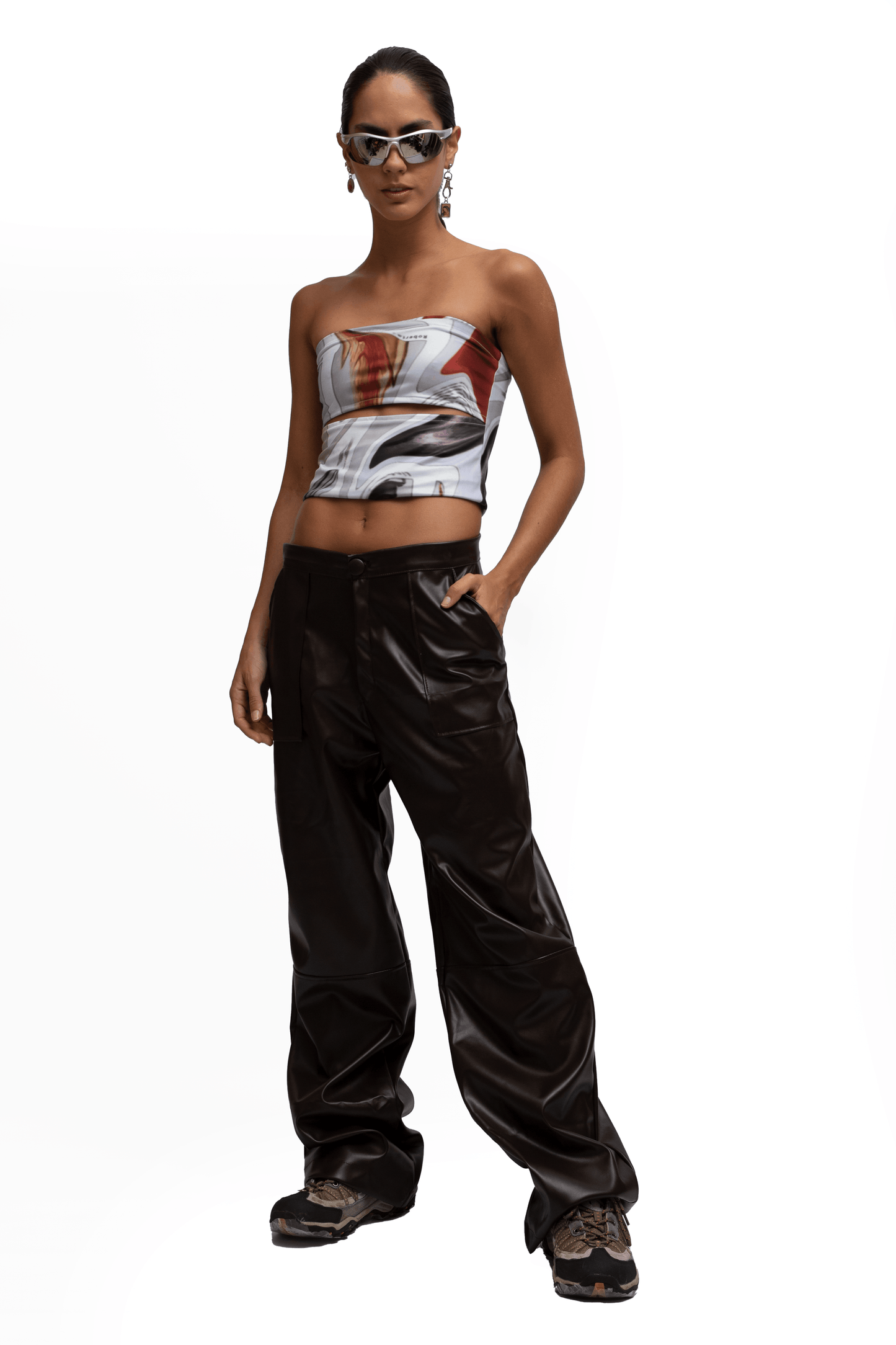 SUKI STRAPLESS TOP - moss studio