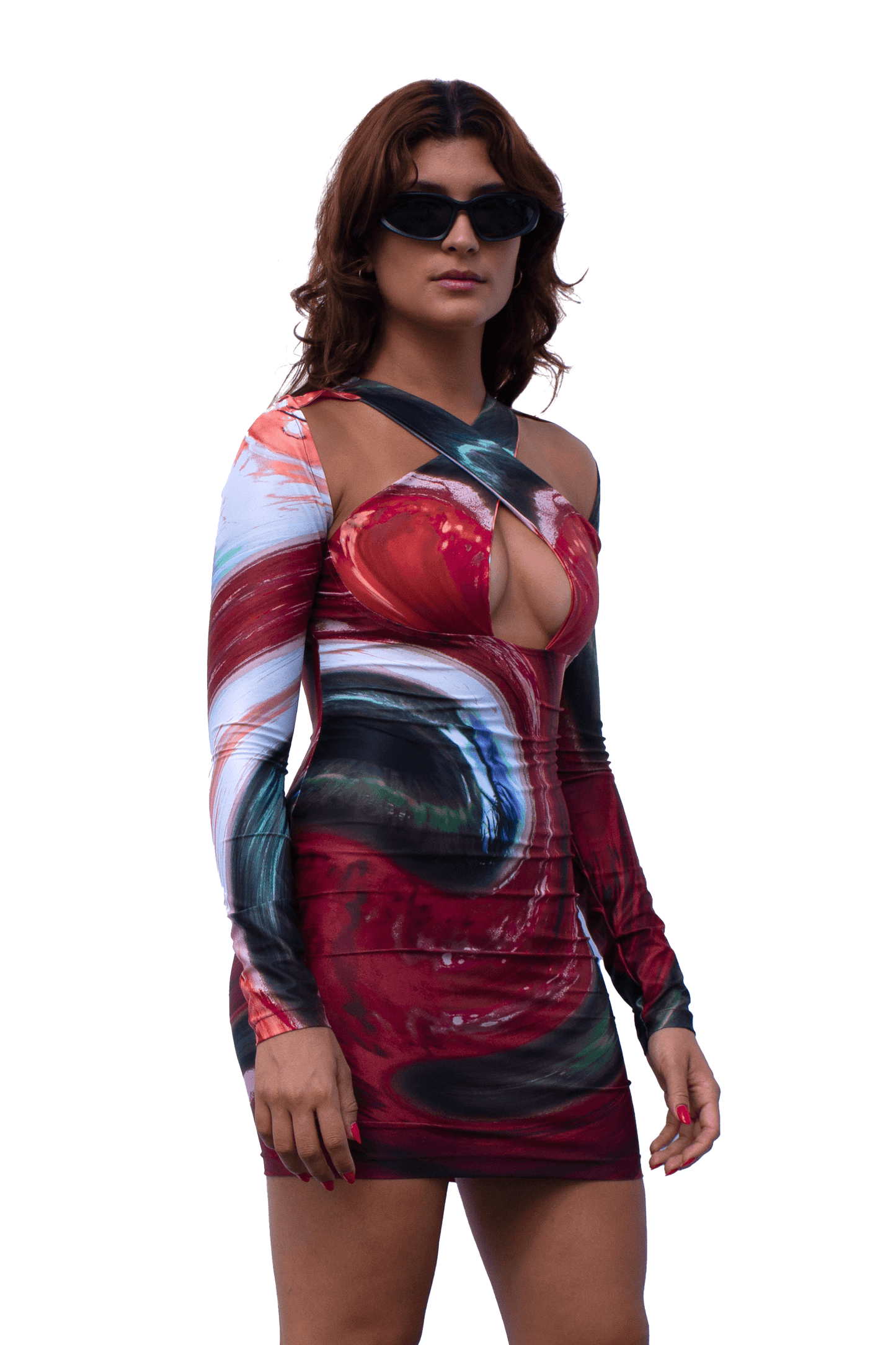 TRANCE MINI DRESS - moss studio