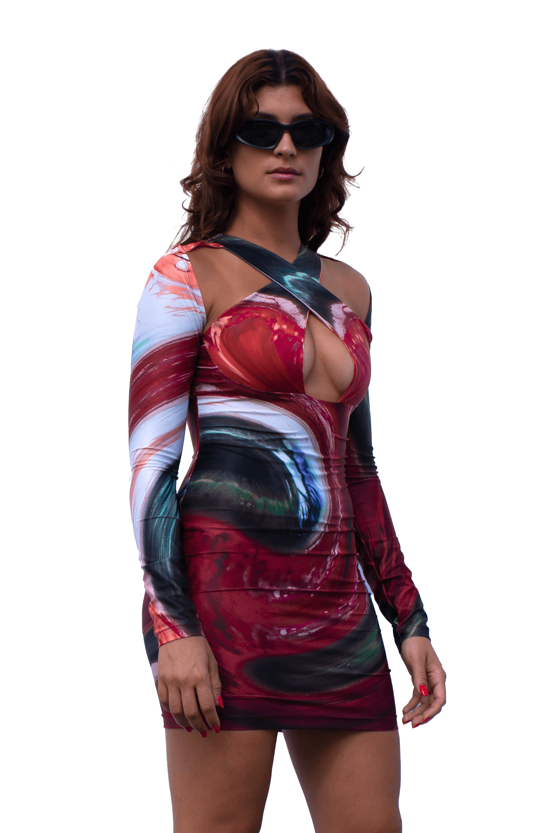 TRANCE MINI DRESS - moss studio