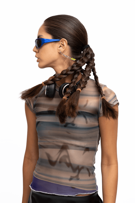 MESH BLISS T-SHIRT - moss studio