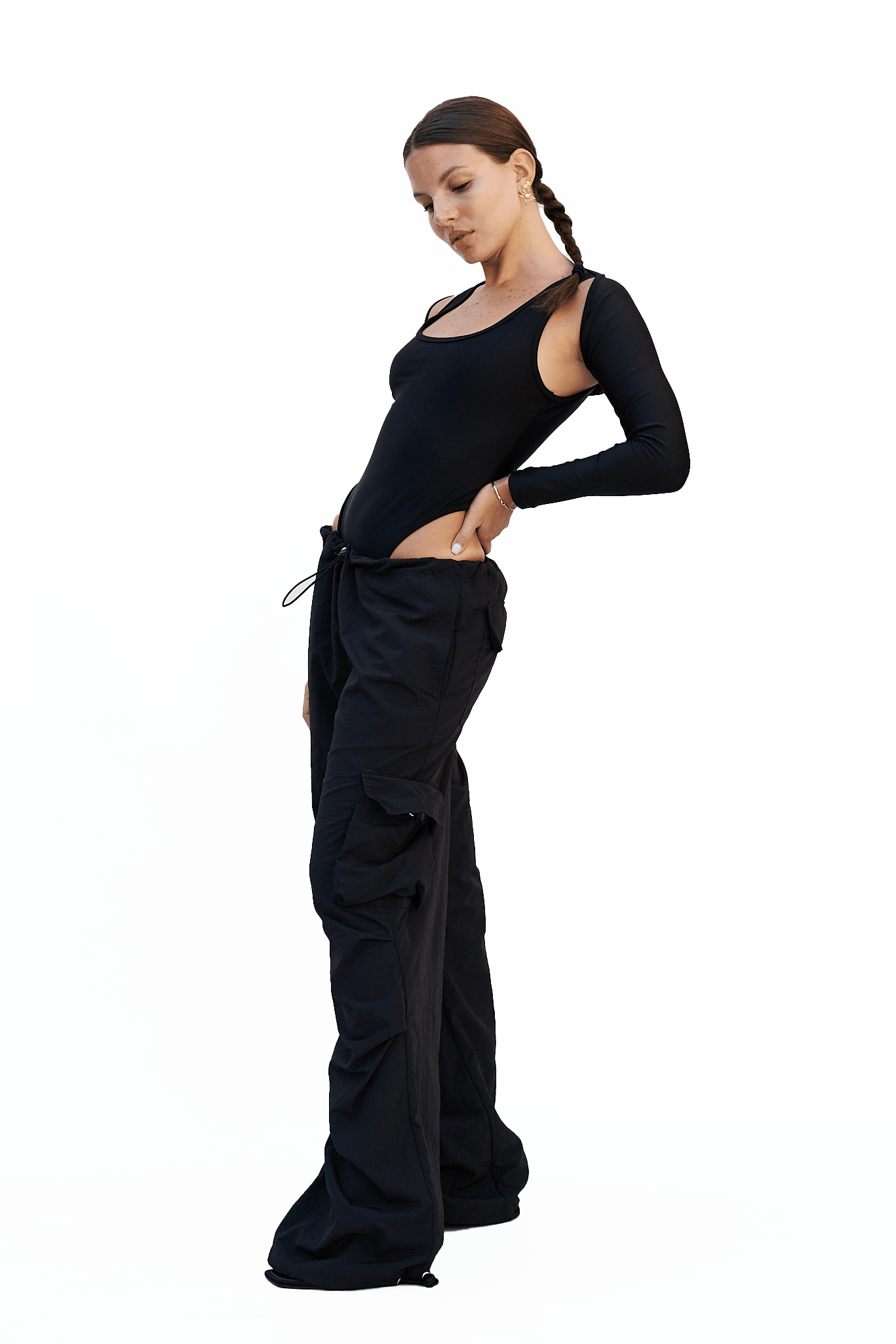 ALL-BLACK BODYSUIT - moss studio