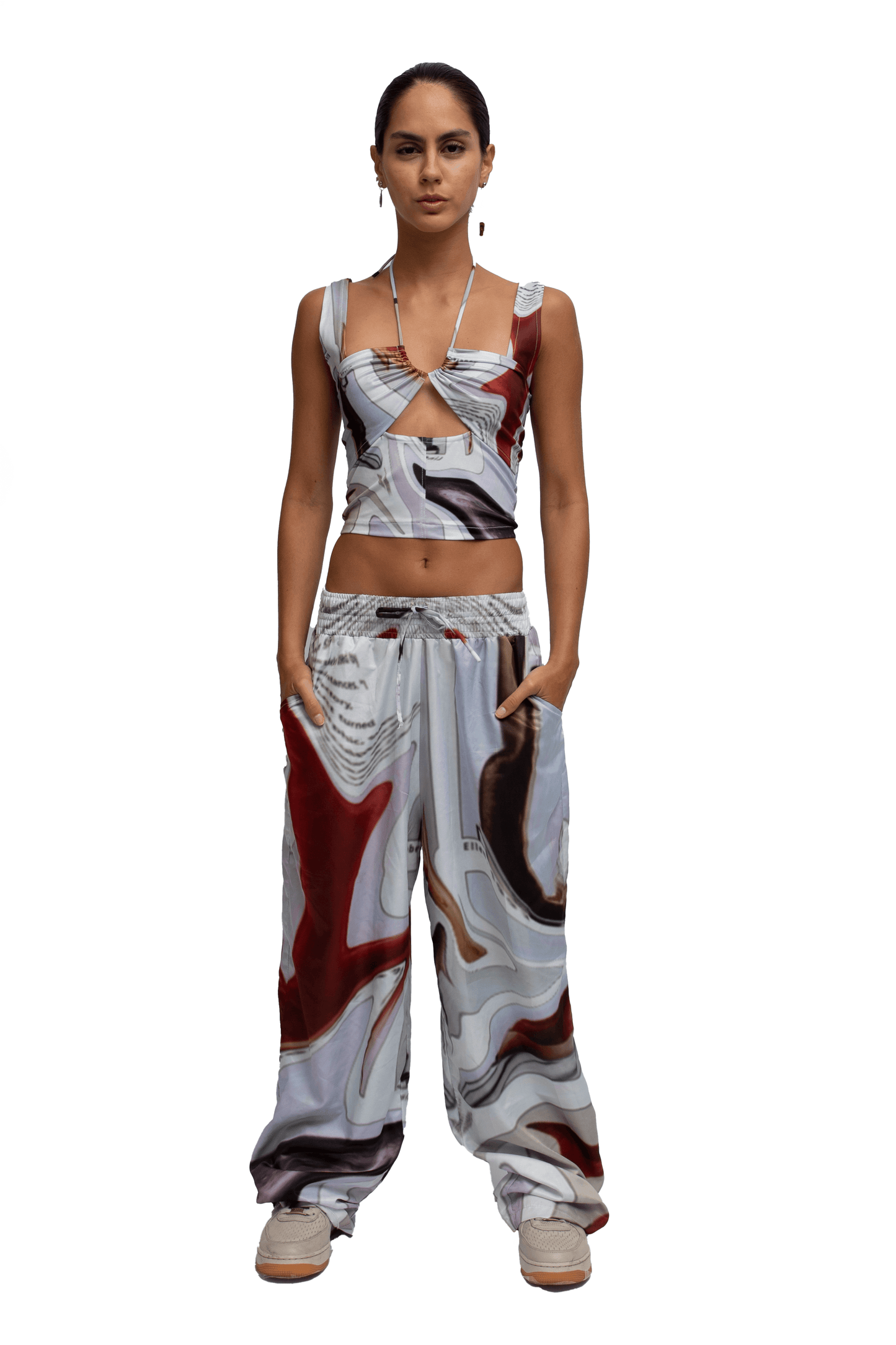 SUKI BAGGY PANTS - moss studio