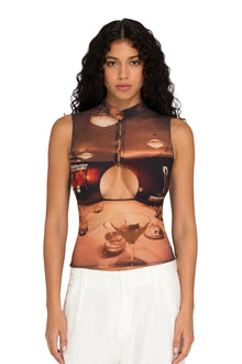 CECCHI CUT-OUT TOP