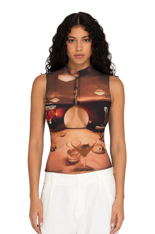PRE-ORDER: CECCHI CUT-OUT TOP