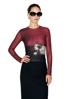 DIRTY MARTINI LONG SLEEVE TOP