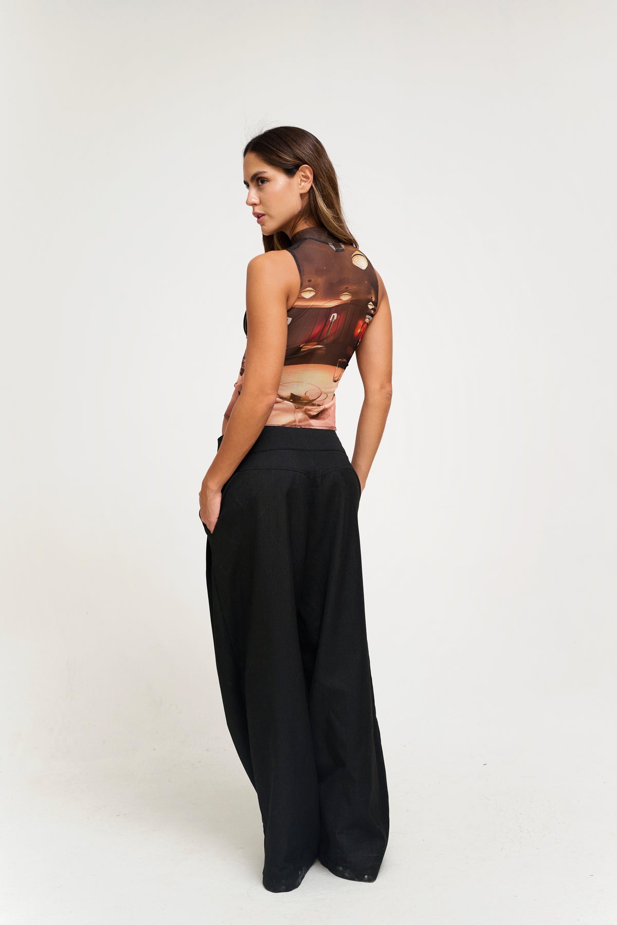 CECCHI CUT-OUT TOP