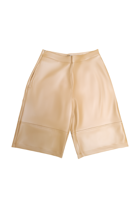 CARAMEL BERMUDA SHORT